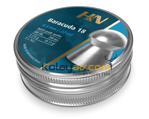 H&N Baracuda 18 5.52 mm Havalı Tüfek Saçma Pellet (200 Adet)