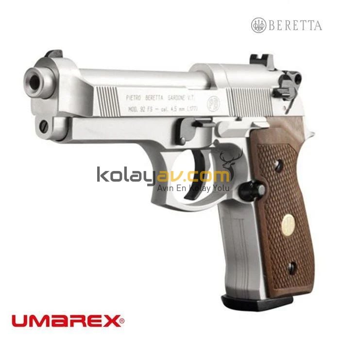 UMAREX Beretta M92 FS Havalı Tabanca Nikel (Pellet)