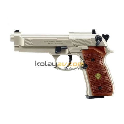 UMAREX Beretta M92 FS Havalı Tabanca Nikel (Pellet)