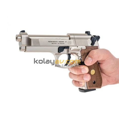 UMAREX Beretta M92 FS Havalı Tabanca Nikel (Pellet)