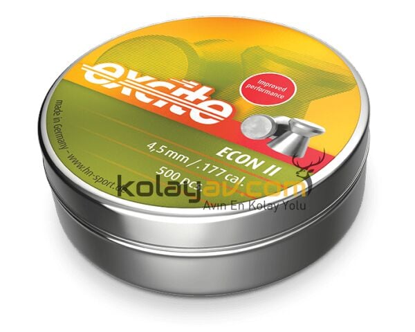 H&N Excite Econ II 4.5 mm Havalı Tüfek Saçma Pellet (500 Adet)