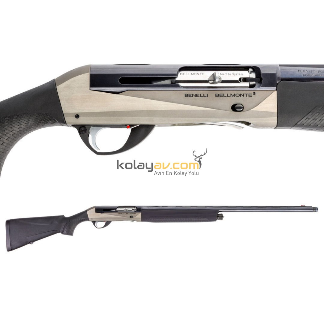 BBI Benelli Bellmonte 3 Astroblack Gri Otomatik 12 Kalibre Av Tüfeği