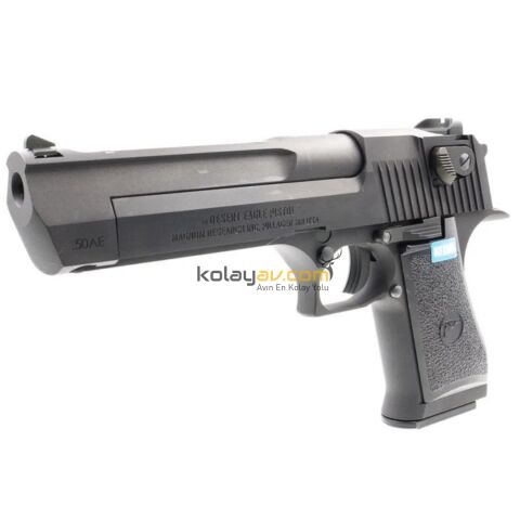 WE AW Desert Eagle .50AE Siyah Blowback Airsoft Tabanca (Greengas)