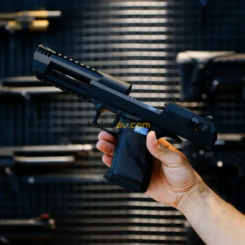 WE AW Desert Eagle .50AE Siyah Blowback Airsoft Tabanca (Greengas)