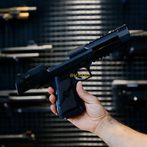 WE AW Desert Eagle .50AE Siyah Blowback Airsoft Tabanca (Greengas)