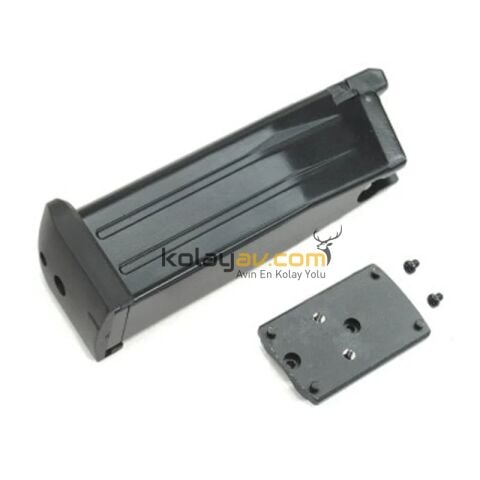 WE Colt 3.8 Hi-Capa DEI Gümüş Blowback Airsoft Tabanca (Greengas)