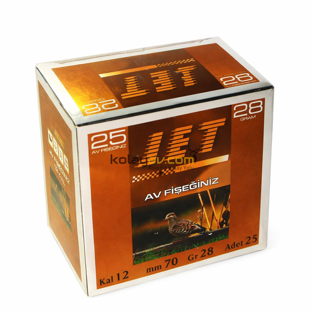 Jet 28 Gr 12 Cal Av Fişeği