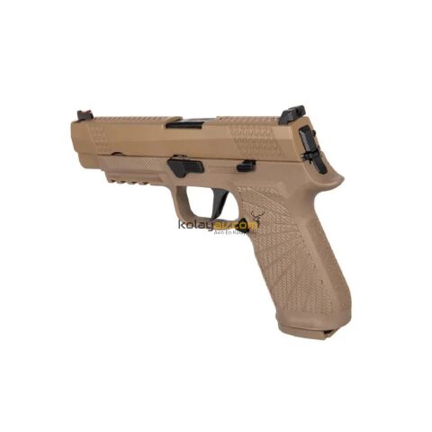 WE Sig Sauer P320 M17 Wilson Combat Blowback Airsoft Tabanca Tan (Greengas)