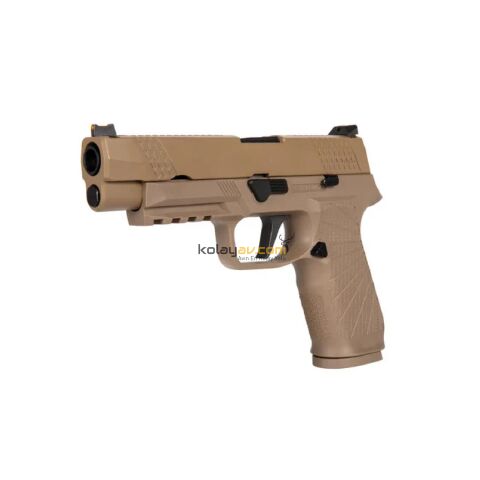 WE Sig Sauer P320 M17 Wilson Combat Blowback Airsoft Tabanca Tan (Greengas)