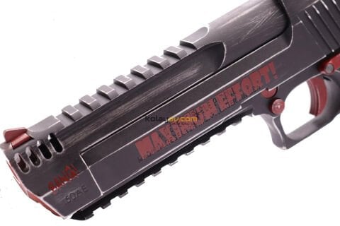 WE Deadpool x Magnum Research Inc. Desert Eagle 50AE Blowback Airsoft Tabanca (Greengas)