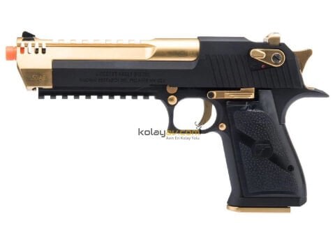 WE AW Desert Eagle L6 Blowback Airsoft Tabanca Gold (Greengas)