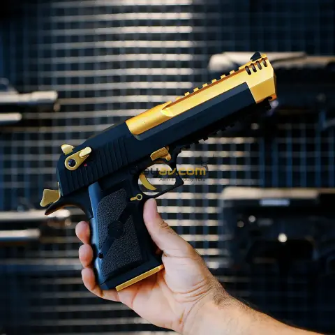 WE AW Desert Eagle L6 Blowback Airsoft Tabanca Gold (Greengas)