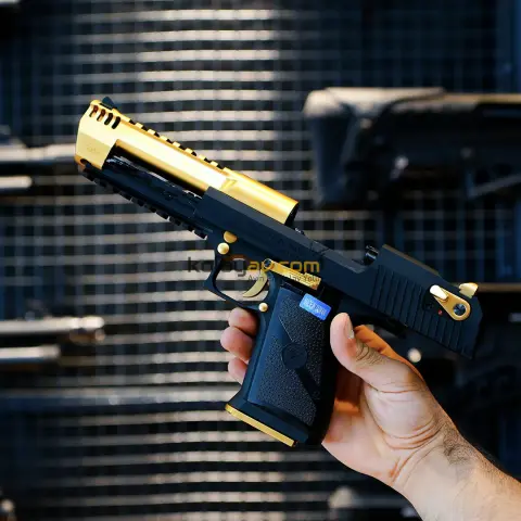 WE AW Desert Eagle L6 Blowback Airsoft Tabanca Gold (Greengas)