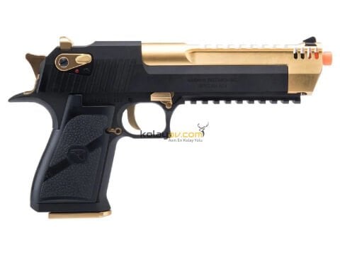 WE AW Desert Eagle L6 Blowback Airsoft Tabanca Gold (Greengas)