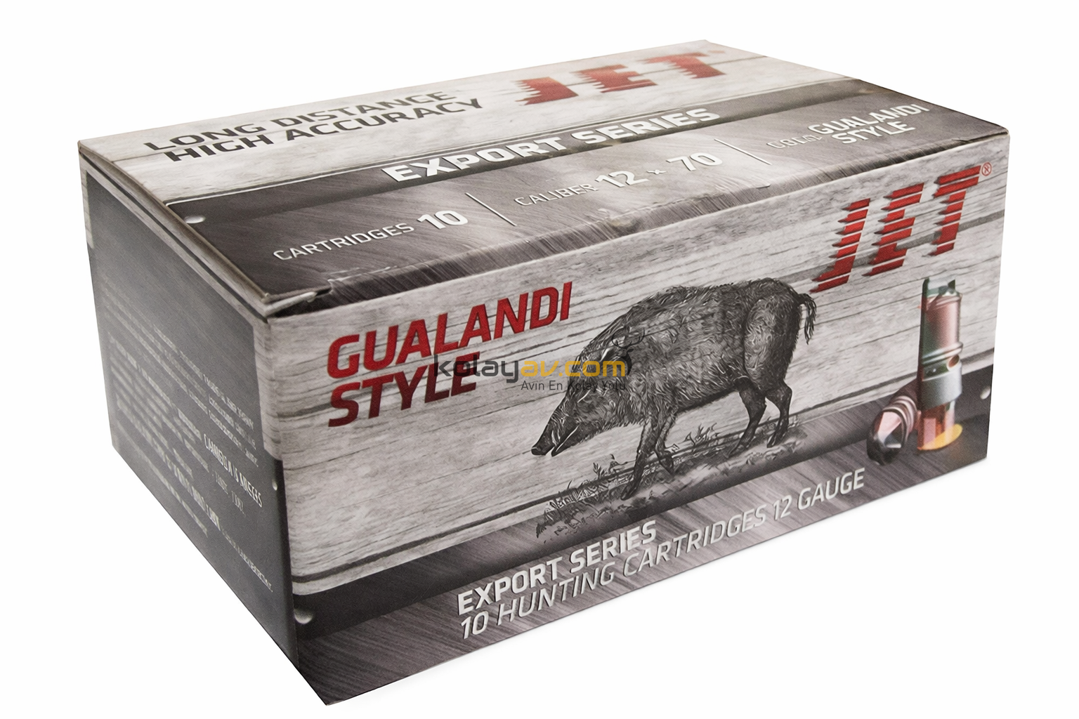 Jet Gualandi 12 Cal Tek Kurşun Fişeği