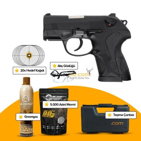 WE Bulldog PX4 Compact Blowback Airsoft Tabanca (Greengas)