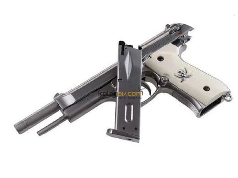 WE M92L Sword Cutlass Blowback Full Metal Airsoft Tabanca (Greengas)