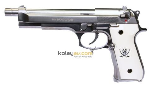 WE M92L Sword Cutlass Blowback Full Metal Airsoft Tabanca (Greengas)
