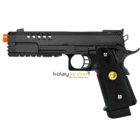 WE CQB Master Full Metal Hyper Strike Hi-Capa Blowback Airsoft Tabanca (Greengas)