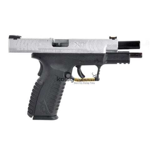 WE Springfield Armory XDM4.5 Gümüş Blowback Airsoft Tabanca (Greengas)
