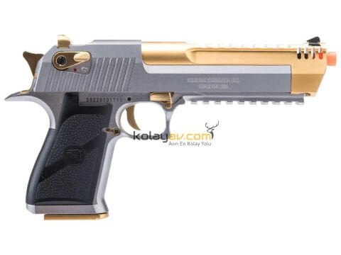 WE AW Desert Eagle L6 Gold Silver Blowback Airsoft Tabanca (Greengas)