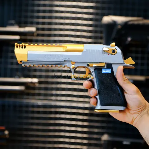 WE AW Desert Eagle L6 Gold Silver Blowback Airsoft Tabanca (Greengas)