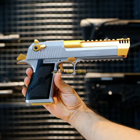 WE AW Desert Eagle L6 Gold Silver Blowback Airsoft Tabanca (Greengas)