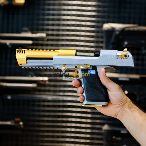WE AW Desert Eagle L6 Gold Silver Blowback Airsoft Tabanca (Greengas)