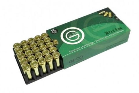 Geco 500 Bar Kurusıkı Mermisi, 9mm