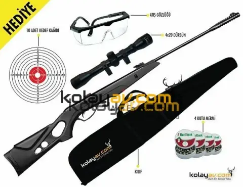 KRAL N-03 Sentetik Havalı Tüfek (Full Set)