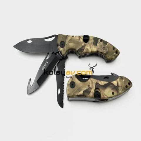 Berfa BF-230 Kamuflaj Kamp Cep Çakısı