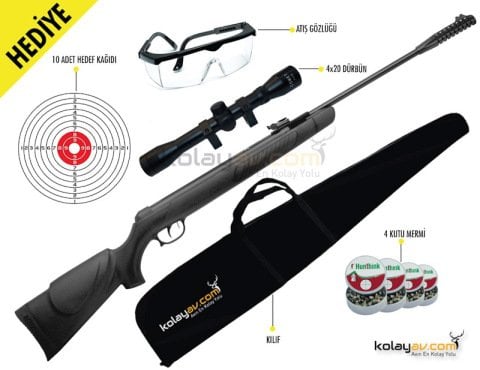 KRAL N-01 Sentetik Havalı Tüfek (Full Set)