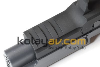 WE F226 E2 Rail Siyah Blowback Airsoft Tabanca (Greengas)