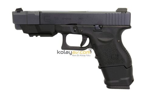 WE Glock 33 G33 Gen3 Advance Blowback Airsoft Tabanca (Greengas)