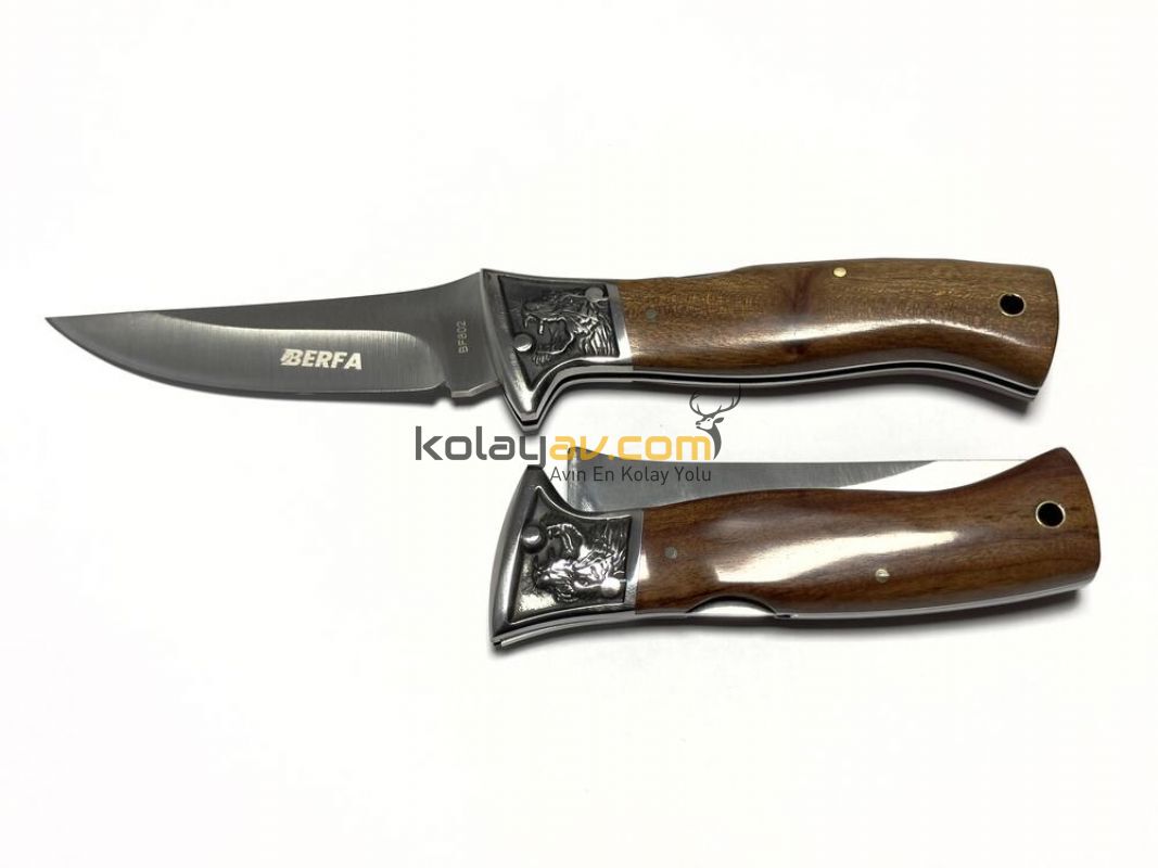 Berfa BF-802 İşlemeli Kamp Cep Çakısı