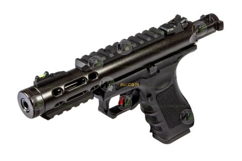 WE Galaxy BK Glock/Ruger Hybrid Blowback Airsoft Tabanca (Greengas)