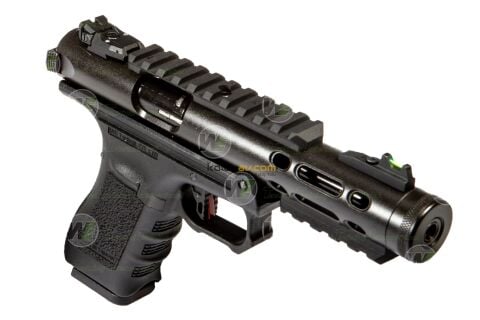 WE Galaxy BK Glock/Ruger Hybrid Blowback Airsoft Tabanca (Greengas)