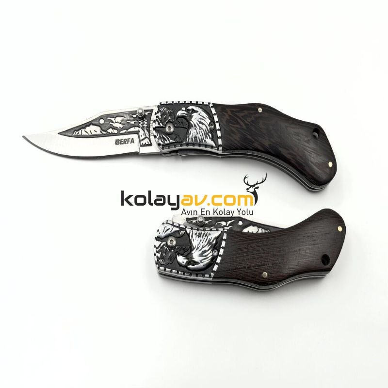 Berfa BF-241 İşlemeli Kamp Cep Çakısı