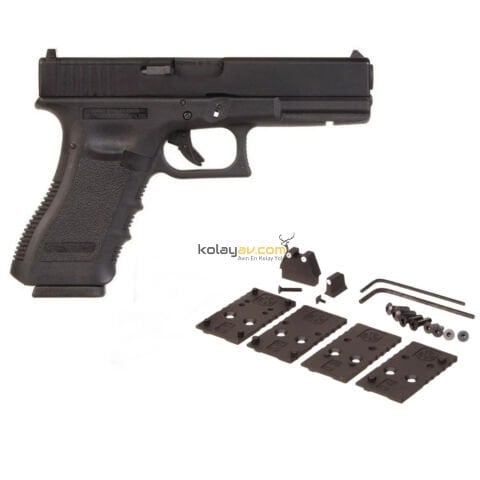 WE Glock 19 Gen3 MOS RMR Greengas Blowback Airsoft Tabanca (Reddot Yuvalı)