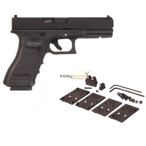 WE Glock 19 Gen3 MOS RMR Greengas Blowback Airsoft Tabanca (Reddot Yuvalı)