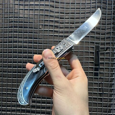 Berfa BF-911 İşlemeli Kamp Cep Çakısı