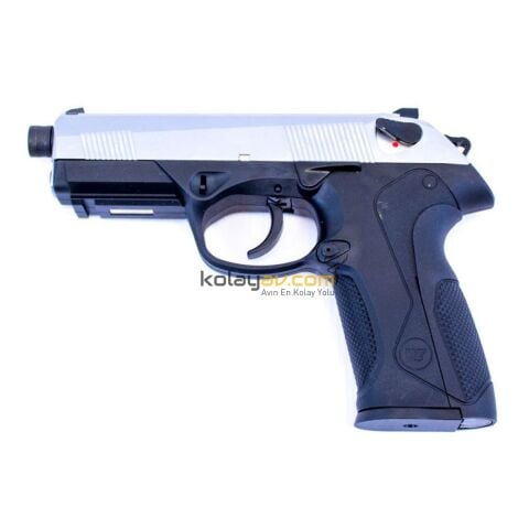 WE Bulldog EX-L PX4 Gümüş Blowback Airsoft Tabanca (Greengas)