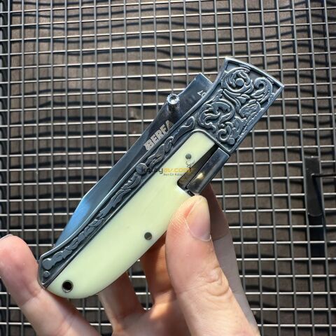 Berfa BF-907 İşlemeli Kamp Cep Çakısı