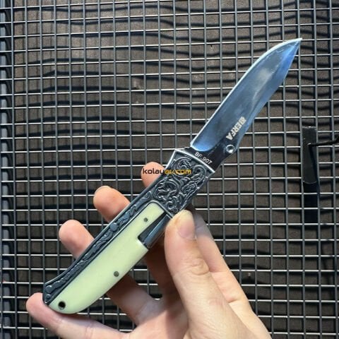 Berfa BF-907 İşlemeli Kamp Cep Çakısı