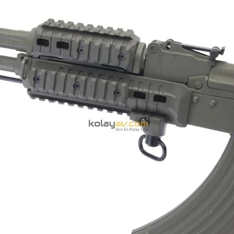 DLG Picatinny Kundak için QD Kayış Yuvası - Tan