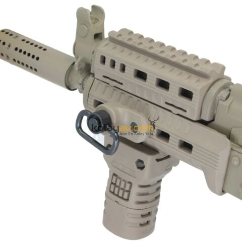 DLG M-LOK Kundak için QD Kayış Yuvası - Tan