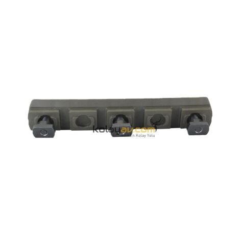DLG M-LOK Kundak Uyumlu 9 Slot Siyah Picatinny Rayı