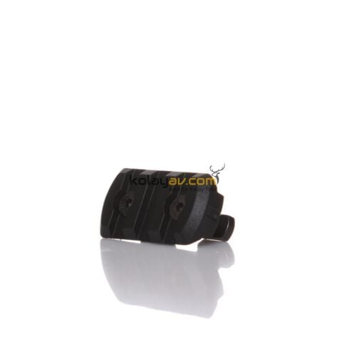 DLG M-LOK Kundak Uyumlu 3 Slot Siyah Picatinny Rayı