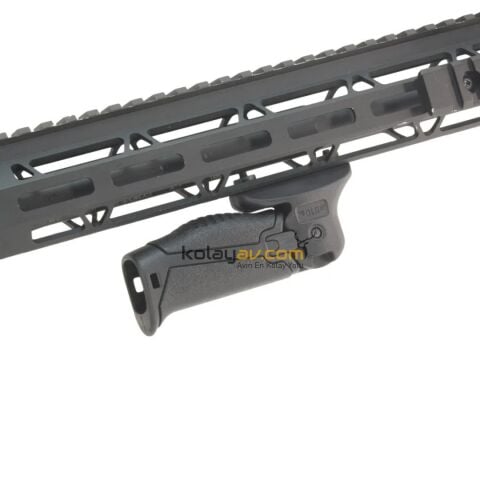 DLG M-LOK Katlanır Kaymaz Ön Tutamak Siyah