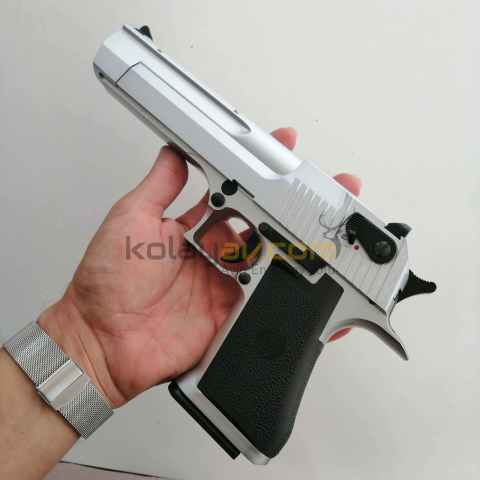 KWC Desert Eagle Blowback Airsoft Tabanca, Nikel